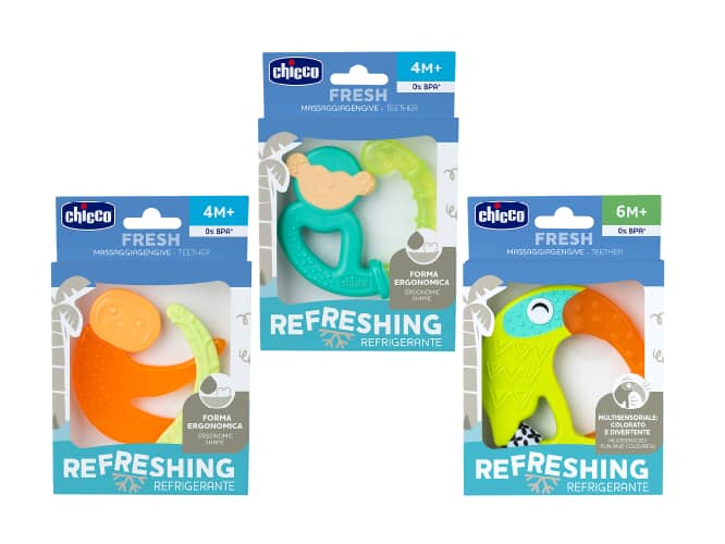 Teether collection for Chicco.