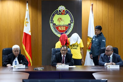 NBI arrests husband and wife for fake NPA threats, extortion