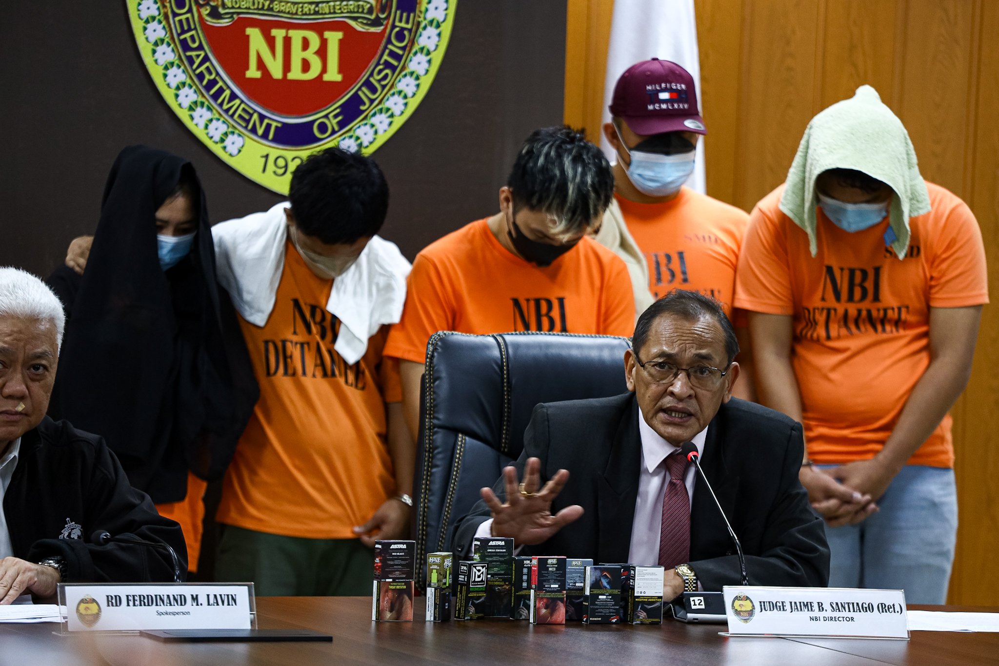 NBI busts online vape sellers, confiscates 25,000 items