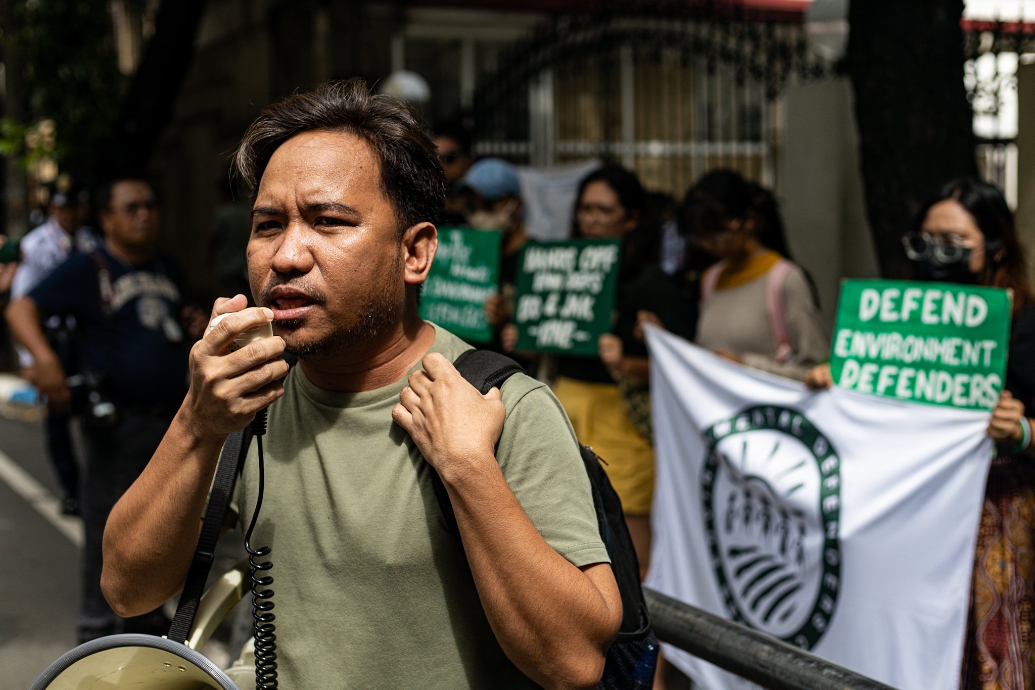 Abducted environmental defender seeks permanent protection from CA