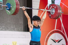 Young lifters Colonia, Delos Santos overjoyed