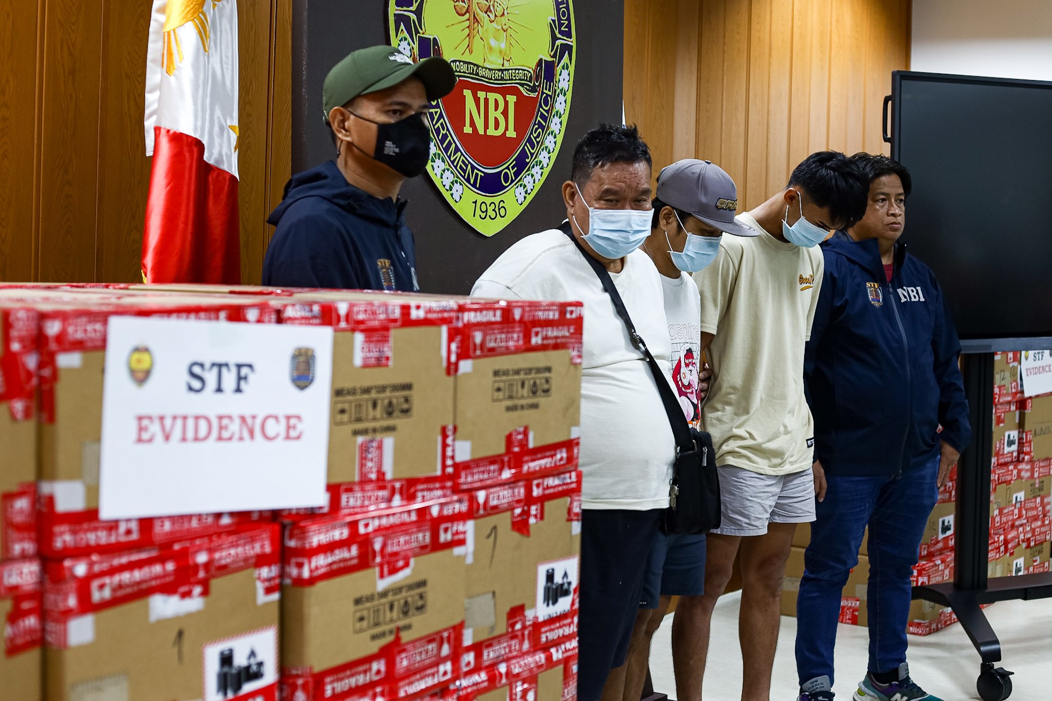P1-M vape products seized in Laguna