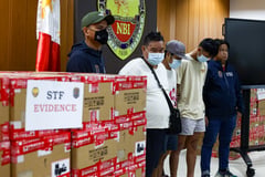 P1-M vape products seized in Laguna