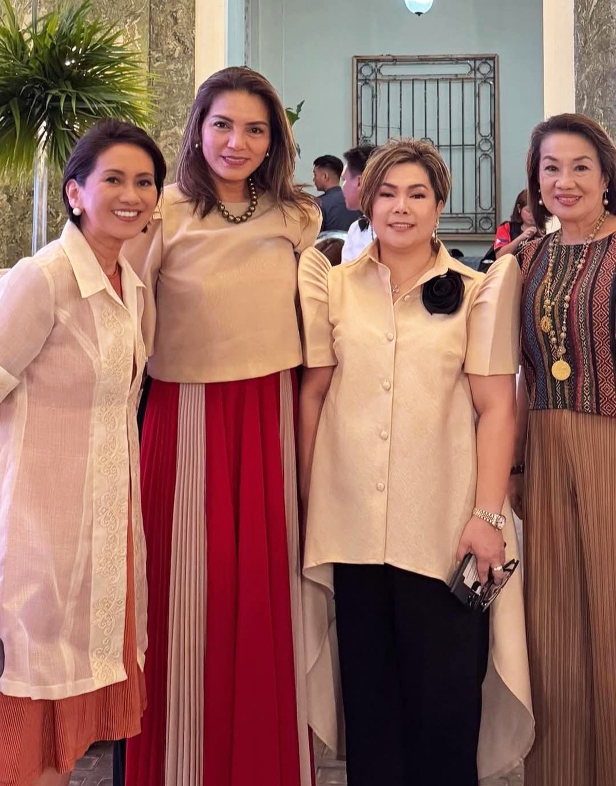 Cristina Angan, Eppie Acusar, Sheila Solon and Joy Onozawa.