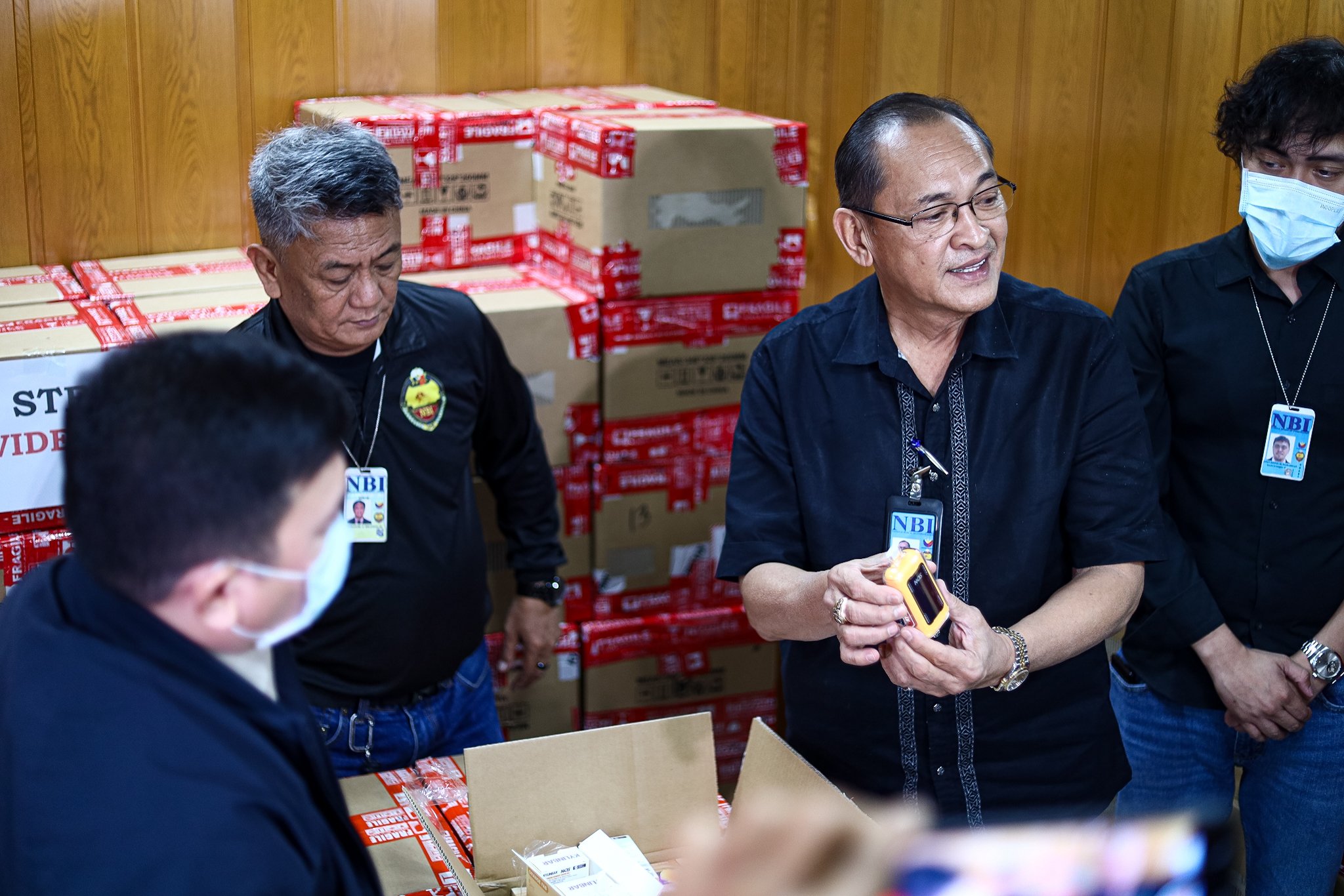 NBI confiscates P32-M worth vape products in Biñan
