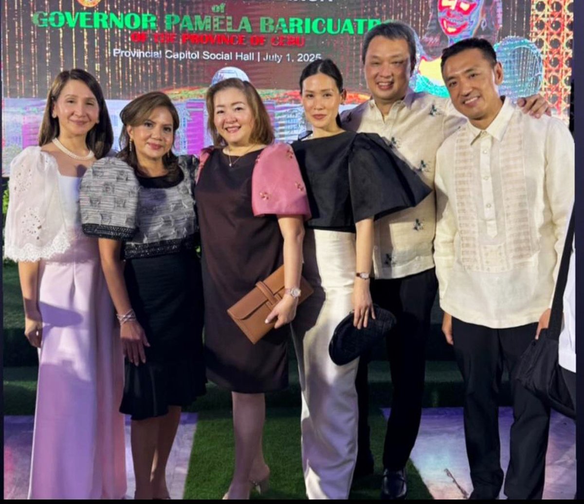 Carmel Luzuriaga, Perl Arienza, Genevieve and Christine Benedicto, Grand and Enrison Benedicto.