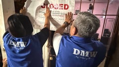 DMW shuts down Cavite businesses