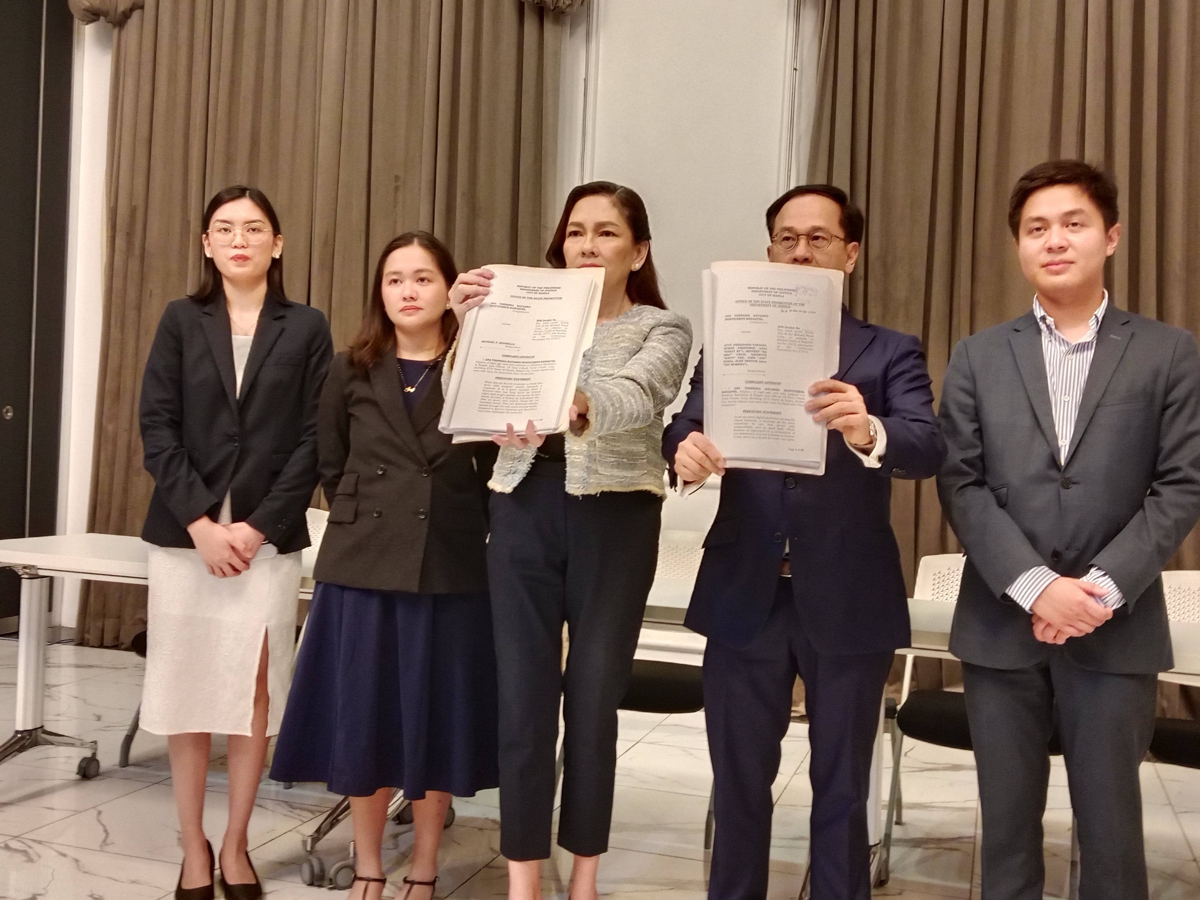 Hontiveros hits back at ‘fake news,’ sues Maurillo, vloggers for cyber libel