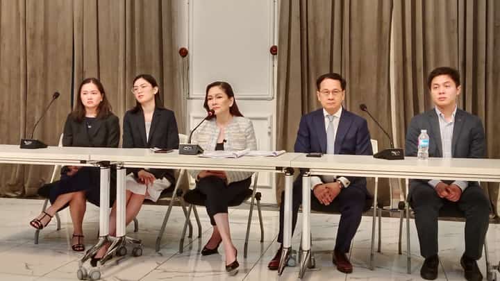 SENATOR Risa Hontiveros and her legal team filed cyber libel against a witness and six vloggers at DOJ.