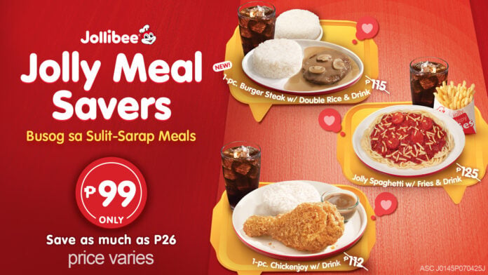 Jollibee launches new ‘Jolly Meal Savers’ starting 9 July