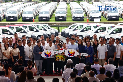 Marcos leads turnover of 387 ambulances to Luzon LGUs