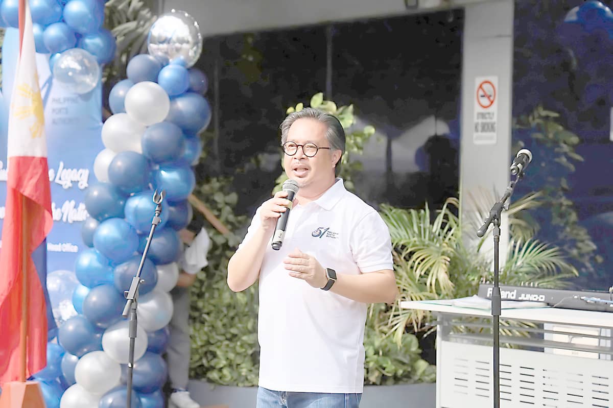 Philippine Ports Authority general manager Atty. Jay Daniel Santiago.