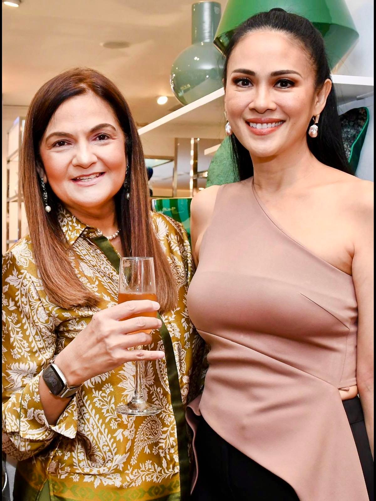 Gina Mohani and Irene Weicklein.
