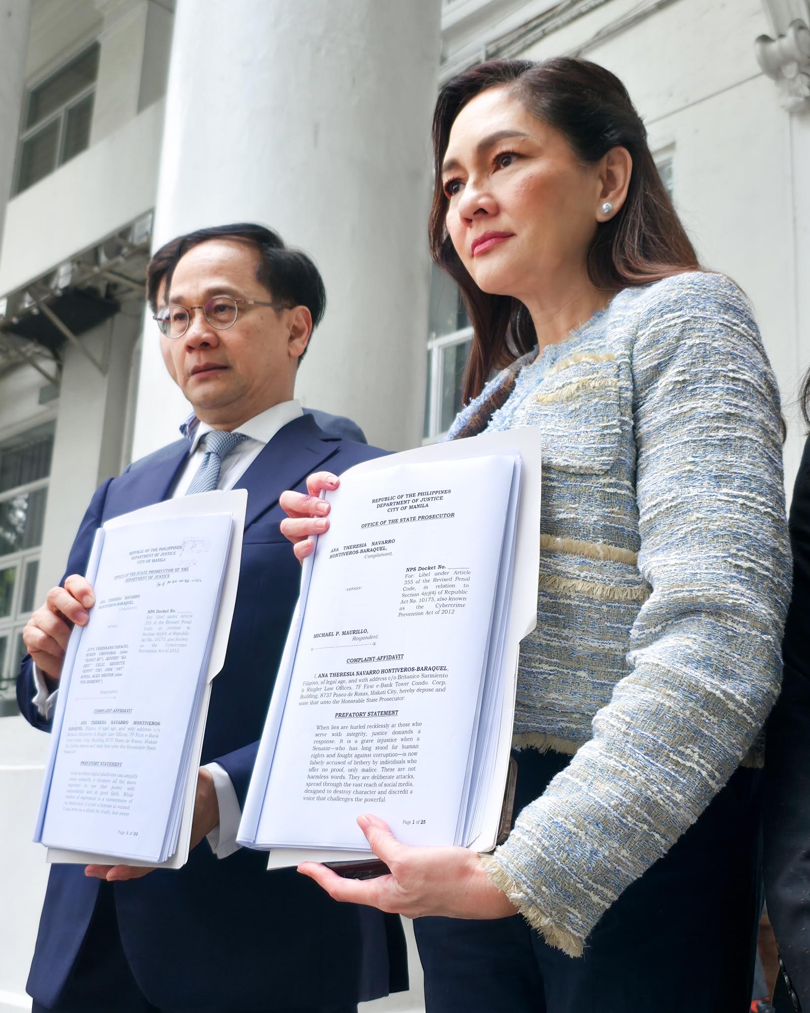 Hontiveros befuddled by VP’s preview of witness’ affidavit
