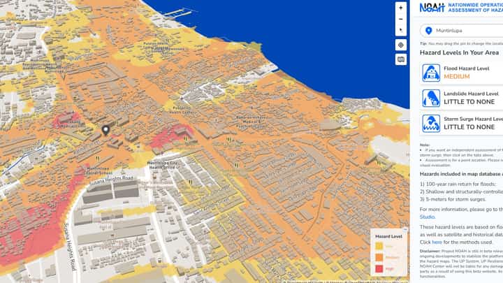 Drenched streets? Let Project NOAH guide you