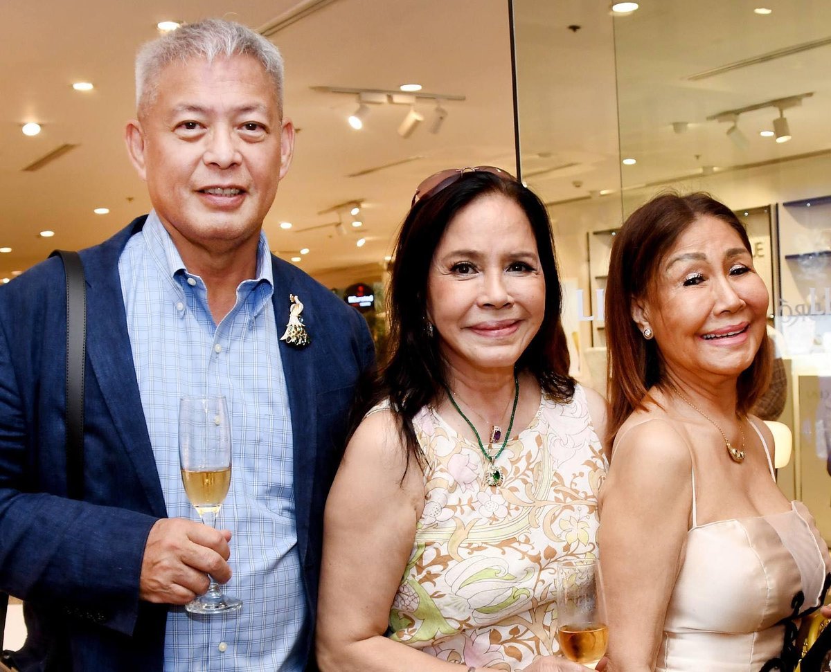 David Lim, Len Olbes and Aida Posadas.