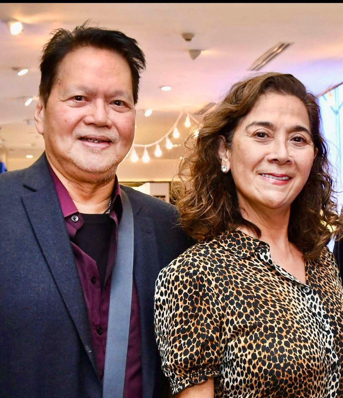Rupert Jacinto and Marivic Vasquez.