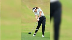 Rianne holds own,but putter cold