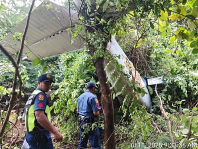 4 injured as Cessna plane crashes in Zambales