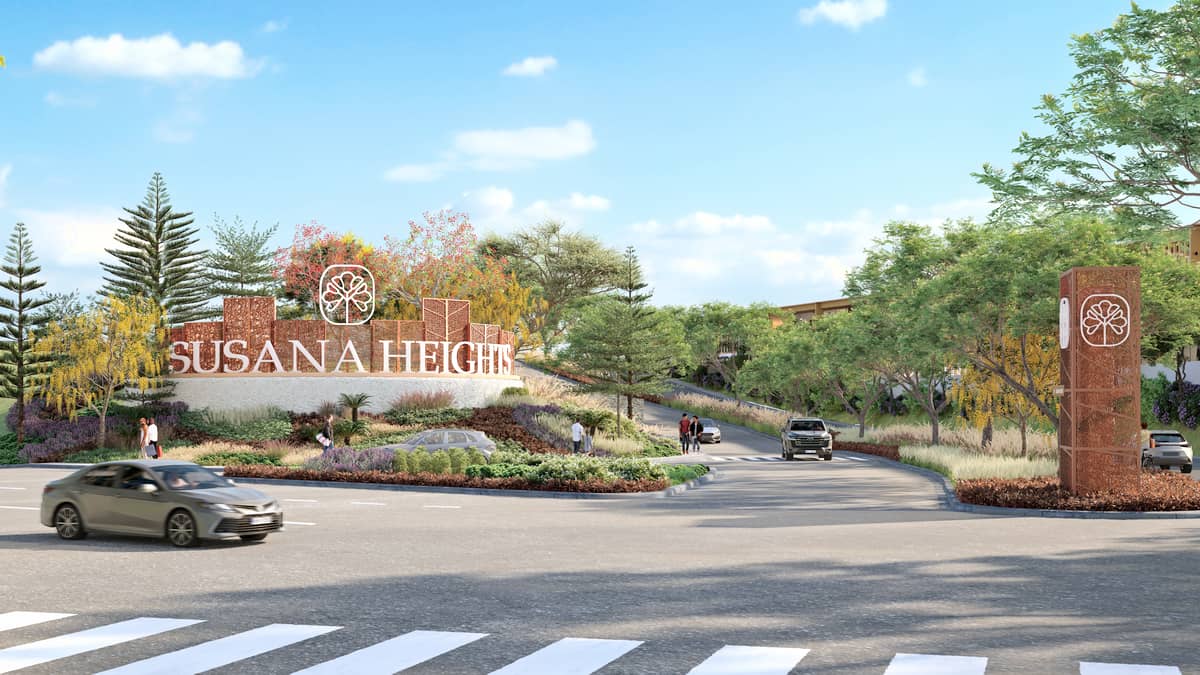 Susana Heights Estate entrance.