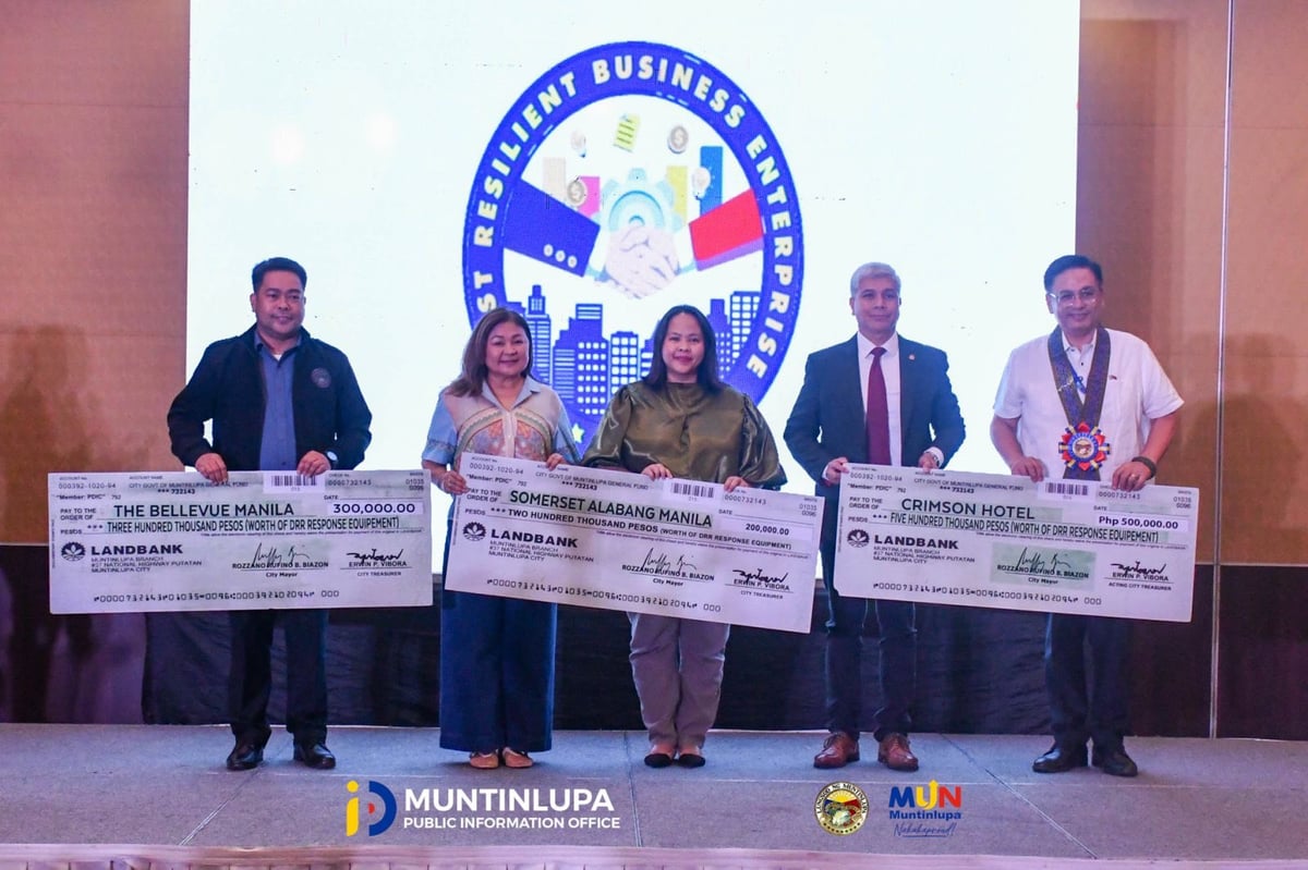 Muntinlupa LGU fetes prominent hotels