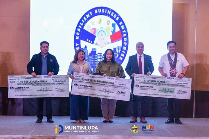 Muntinlupa LGU fetes prominent hotels