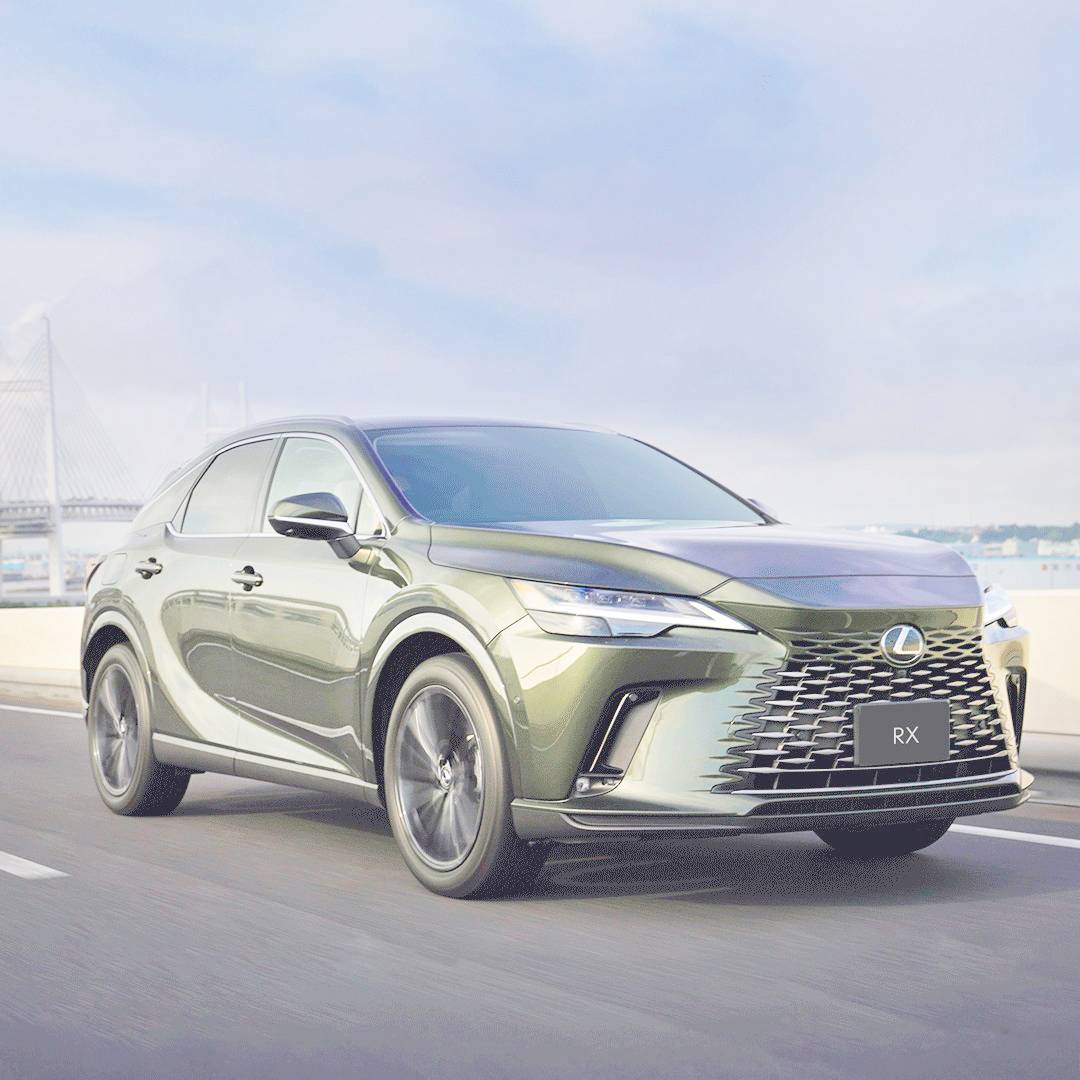 THE RX delivers quiet confidence on the road, pairing comfort with striking design.