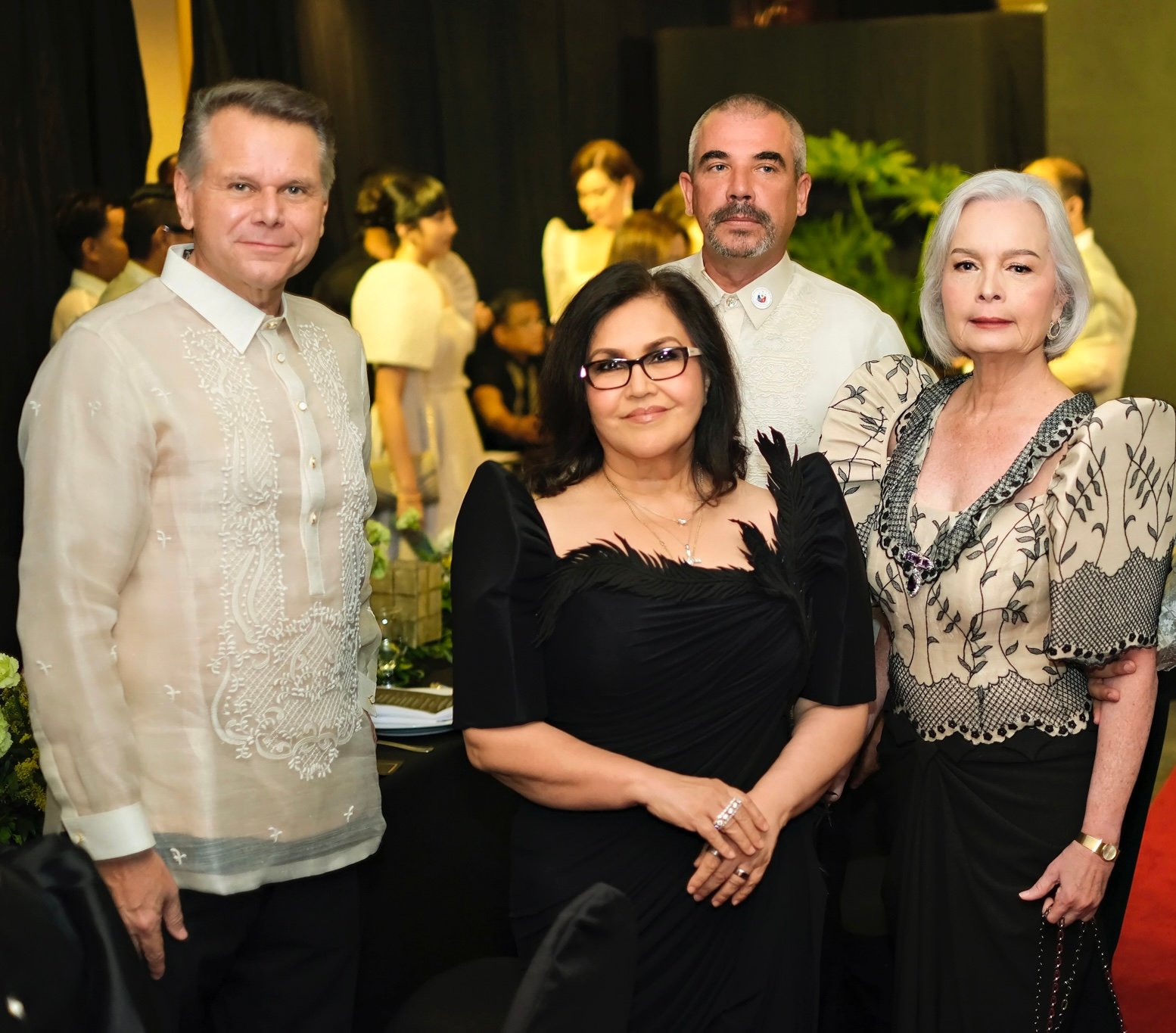 Michael Waechter, Katrina Ponce Enrile, Simon Piggot and Margie Moran.