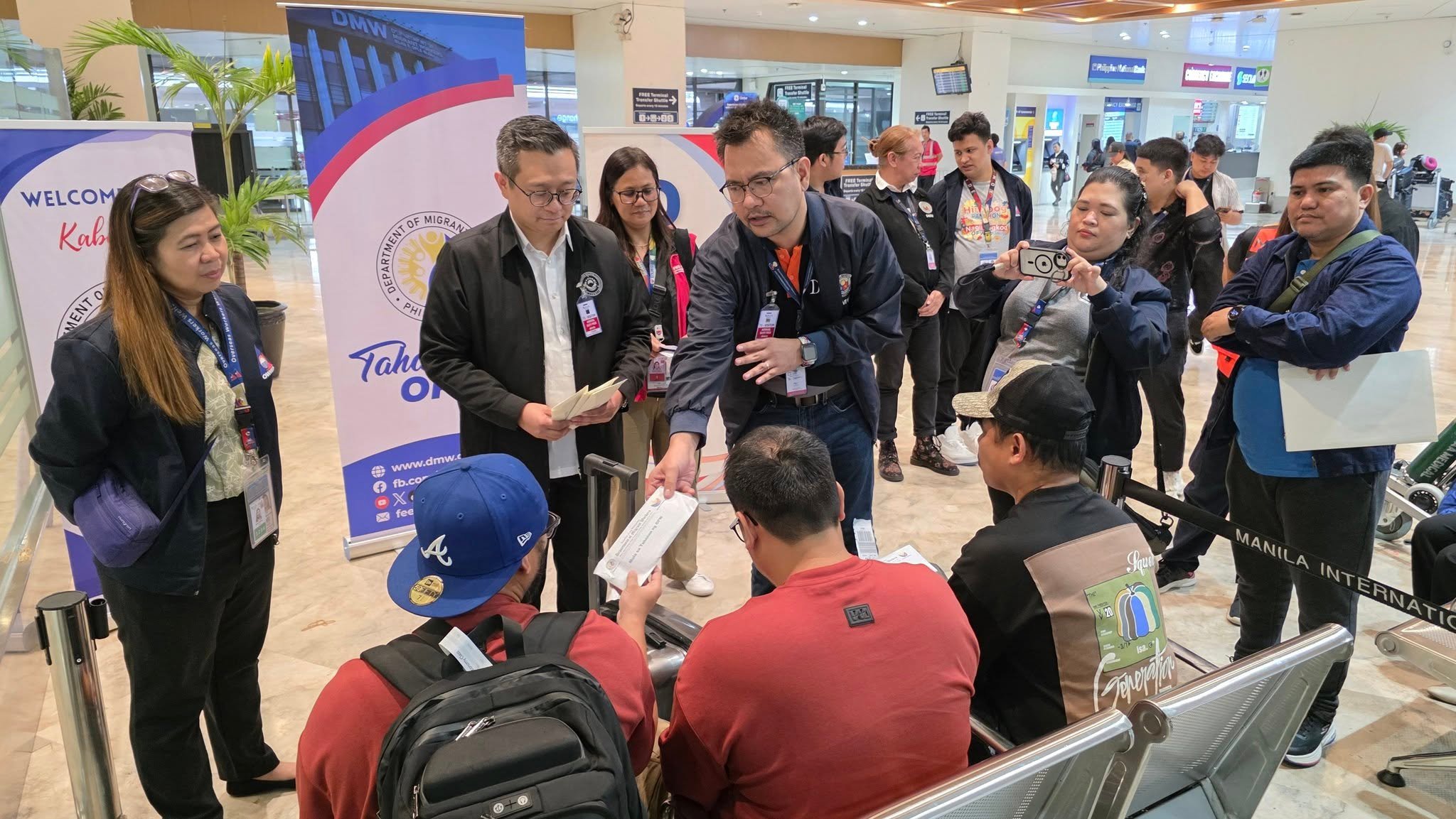 11 Pinoy seafarers from stricken Magic Seas repatriated