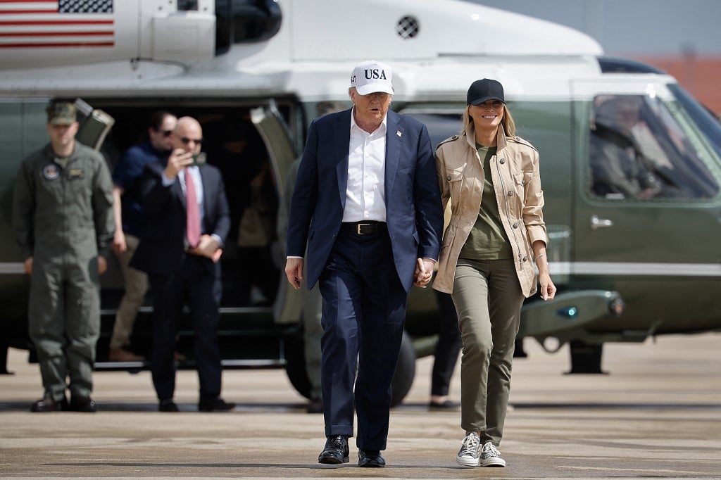 Trump voices shock at devastating scale of Texas flood damage