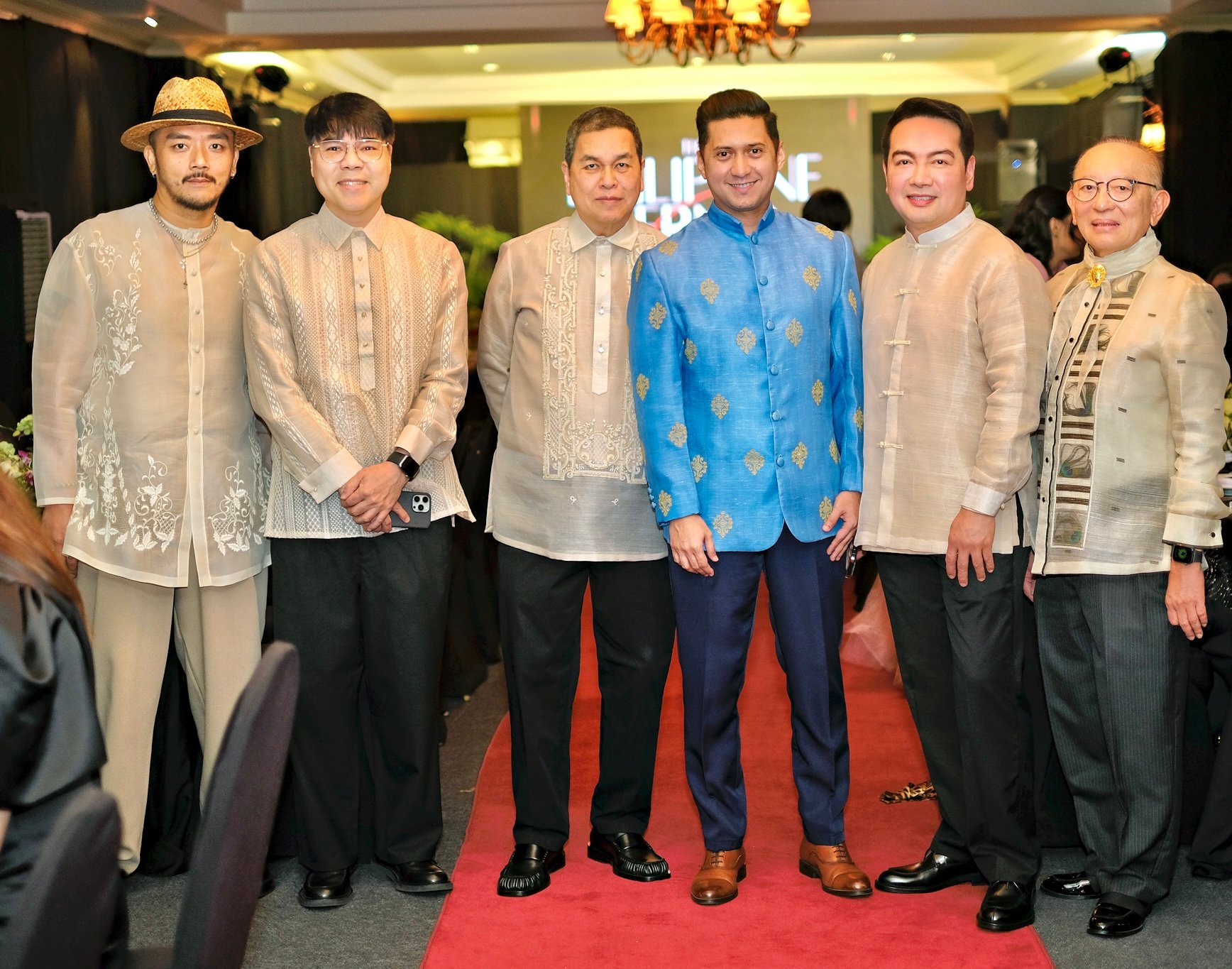 Ton Lao, Migs Pastor, Ben Chan, general manager Ali Banting, Marco Protacio and Philip Rodriguez.