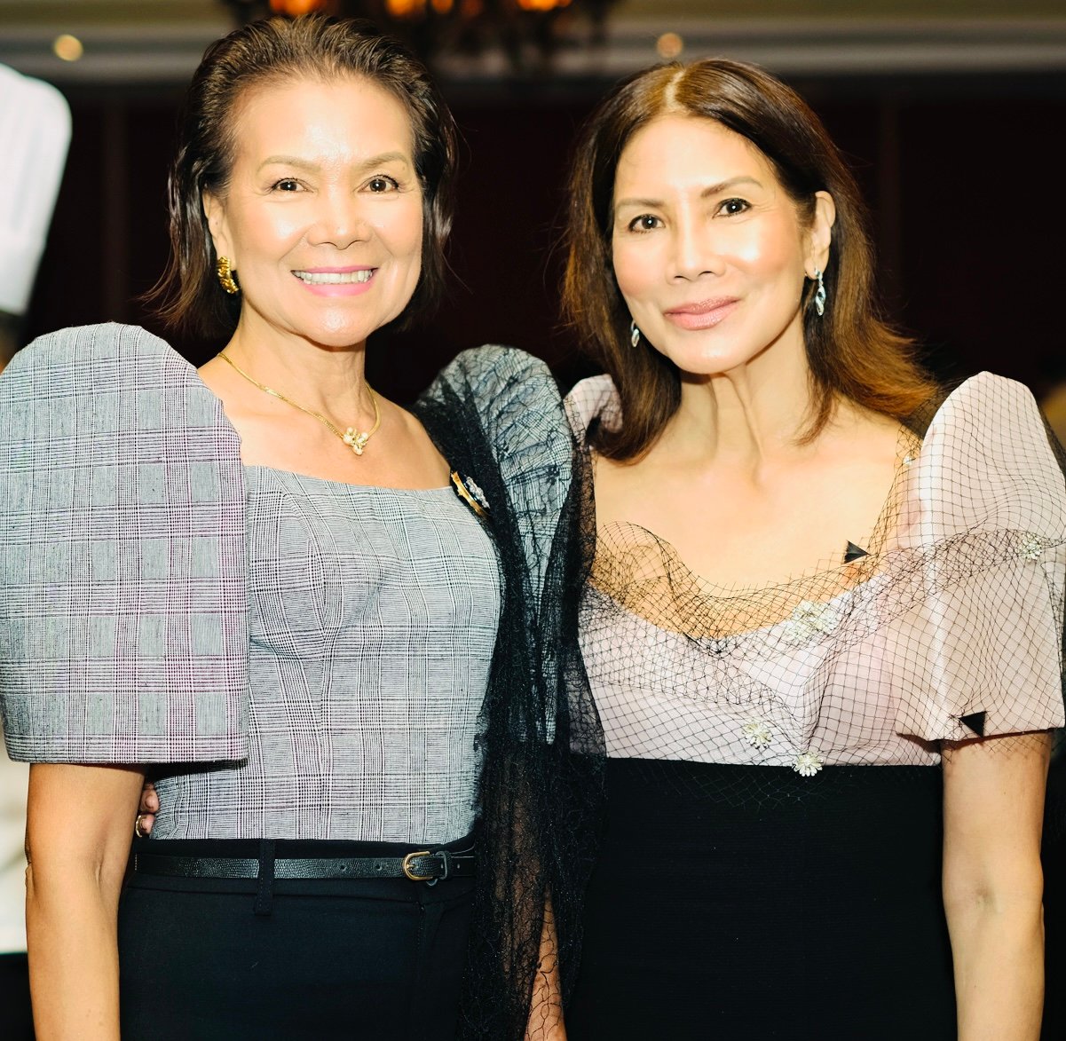 Rose Hennessy and Bernie Aboitiz.