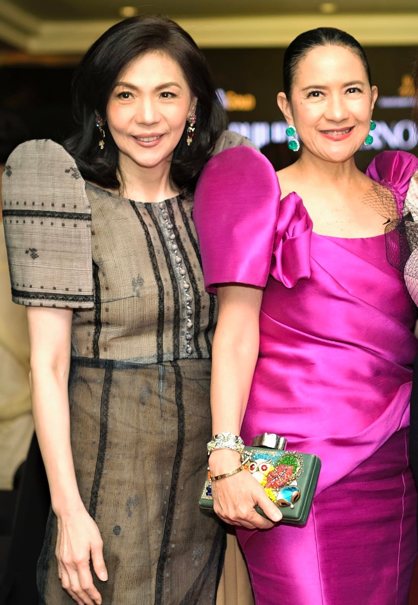 CCP president Kaye Tinga and Mia Borromeo.
