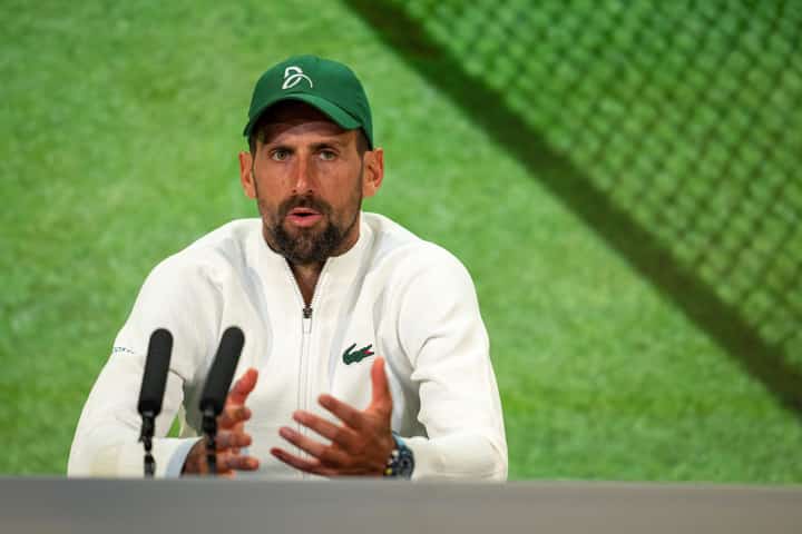 Age catching up with Djokovic