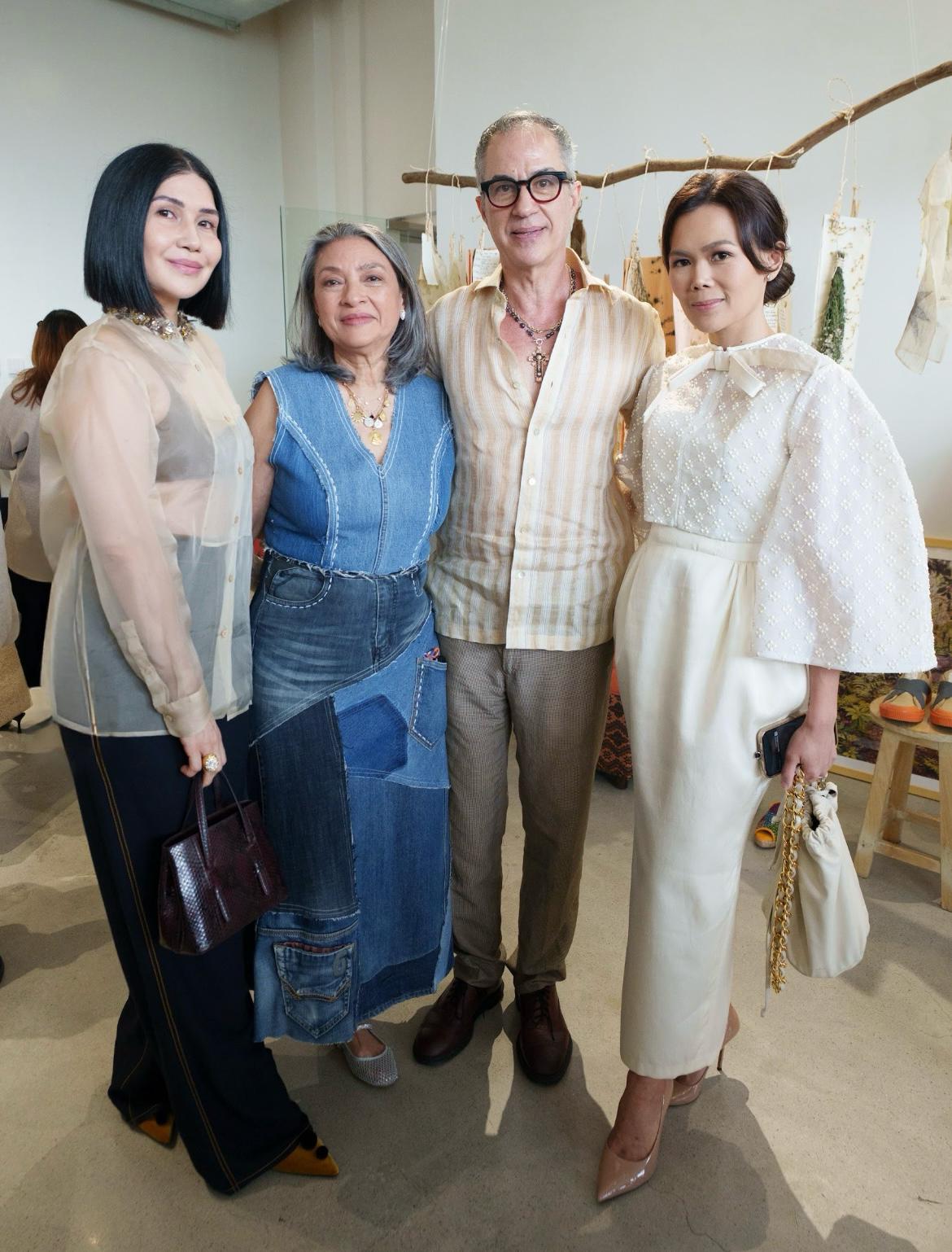 Pam Lopez, Suzy Quiros, Mark Wilson and Jet Acuzar.
