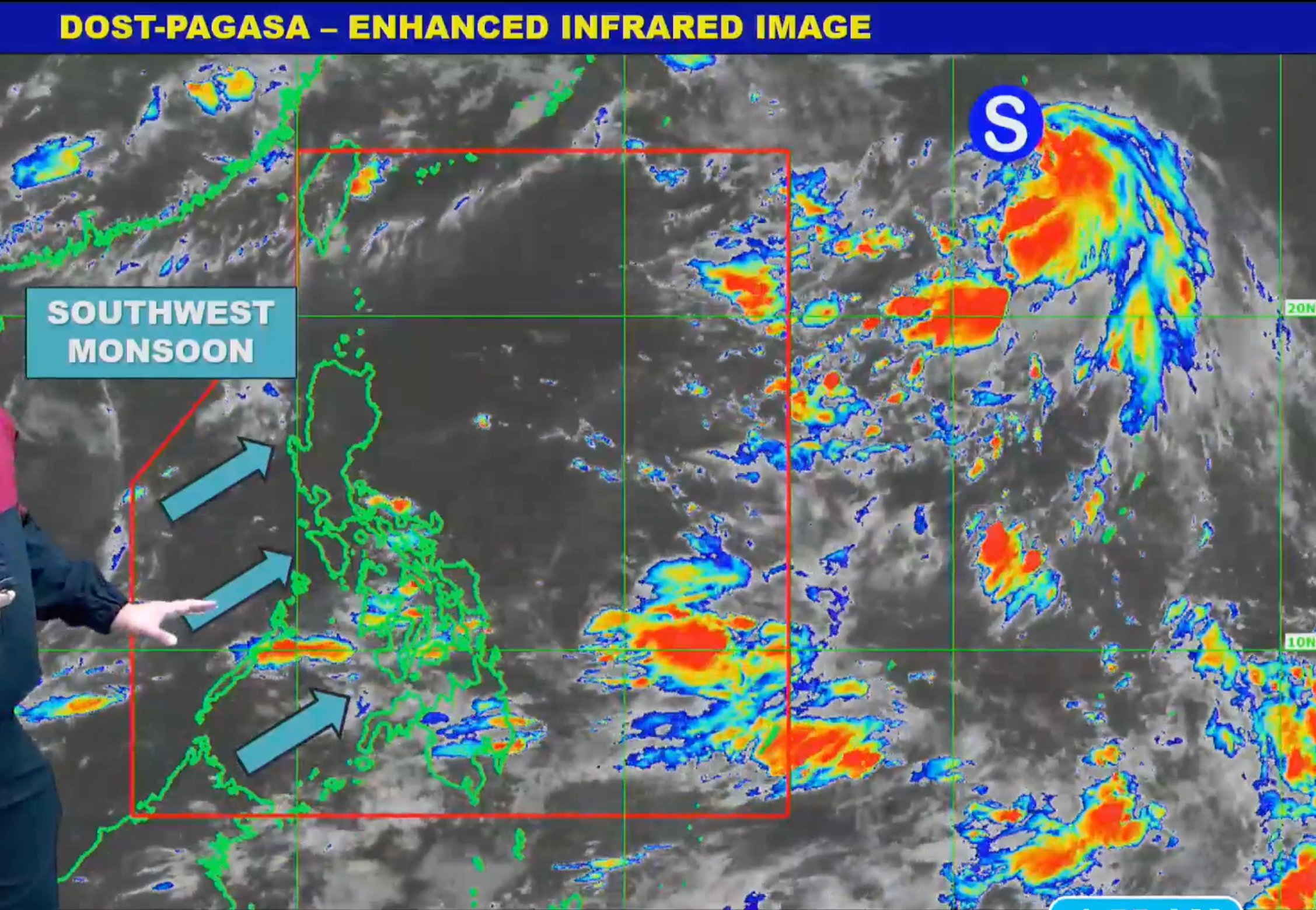 Cloud cluster near Mindanao may develop into LPA