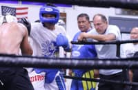 Sparmate rocked by Pacman power