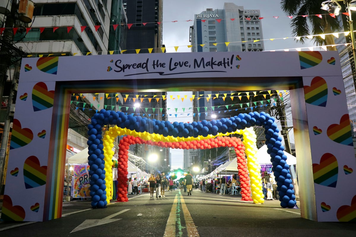 The Makati city government spearheaded ‘Spread the Love Makati’ in Poblacion.