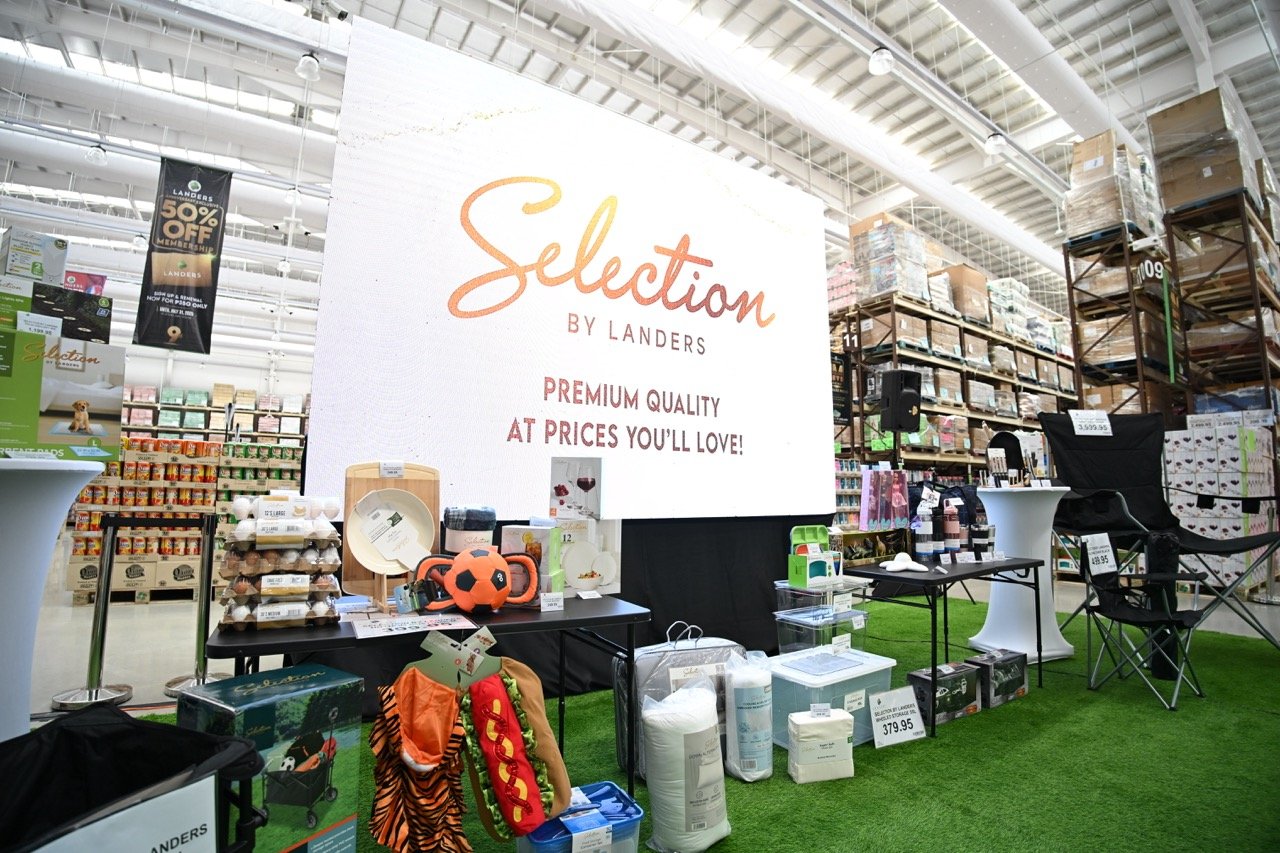 Selection by Landers debuts with pantry and home must-haves