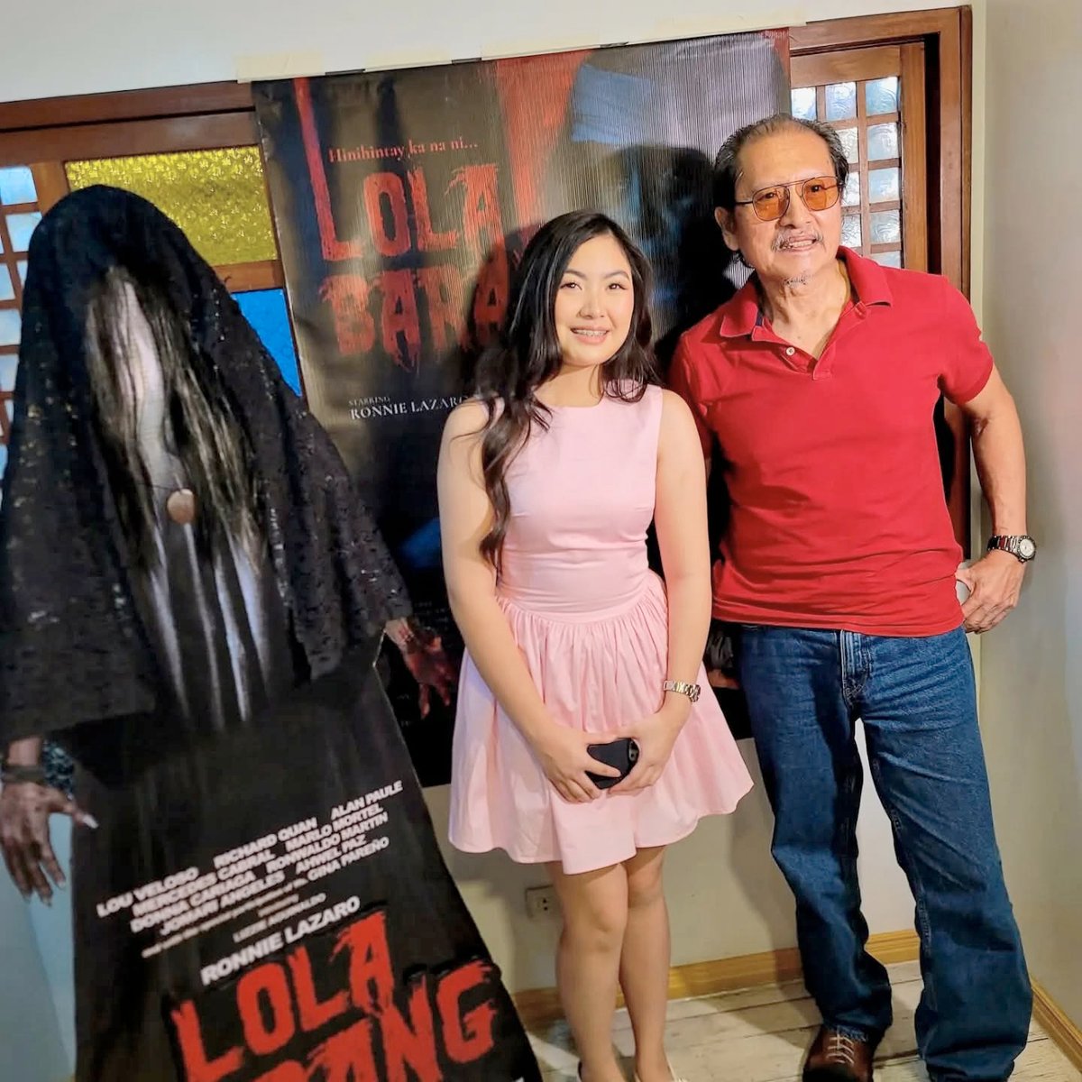 LIZZIE Aguinaldo and Ronnie Lazaro.