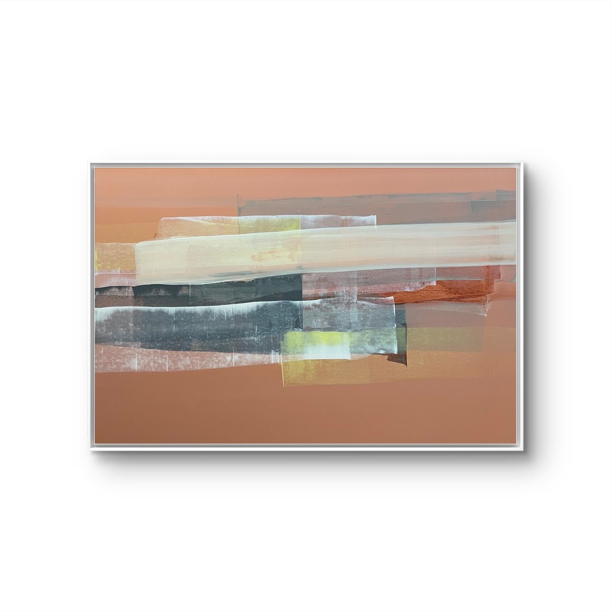 ‘ENDLESS Praise,’ mixed media, 24" x 36," 2025