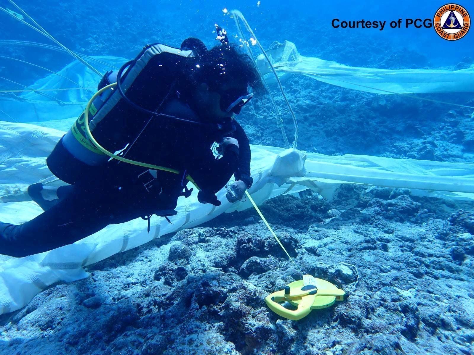 Wounds beneath the waves The National Task Force for the West Philippine Sea reports that roughly 30 percent of Pag-asa Reef 1, near Pag-asa Island, was damaged after a suspected Chinese maritime militia vessel ran aground — a scar on the seascape where coral once thrived.