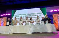 OFFICIALS of the Department of Agrarian Reform and the Provincial Government of Nueva Ecija signed a Memorandum of Agreement establishing special processing lanes for agrarian reform beneficiaries at the Provincial, City, and Municipal Assessor’s Offices. The initiative aims to expedite the issuance of tax declarations and real property assessments for lands awarded under the Support to Parcelization of Lands for Individual Titling or Project SPLIT.