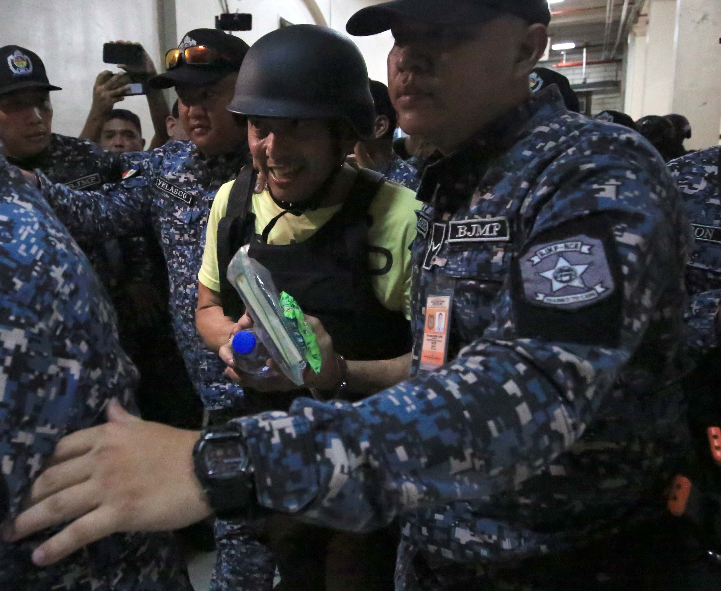 Court enters not guilty plea amid Teves protest