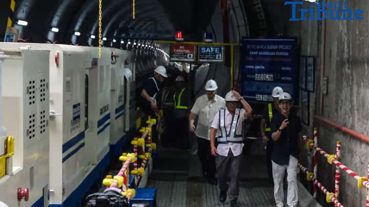 President Ferdinand R. Marcos Jr. inspects the Camp Aguinaldo Station of the Metro Manila Subway Project (MMSP) on Wednesday, July 16, 2025, in Quezon City.
Marcos announced that once completed, the MMSP is expected to reduce travel time from Valenzuela to Ninoy Aquino International Airport (NAIA) from two hours to just 40 minutes.
The event marks the launch of the first Tunnel Boring Machine (TBM) for Contract Package 103, which will bore toward Ortigas Station. Despite notable progress, having already advanced 281.74 meters, the project continues to face challenges with subterranean right-of-way acquisition involving 69 private land parcels under Corinthian Properties. This critical tunnel segment, spanning approximately 850 meters, is expected to reach Corinthian Properties by the fourth quarter of 2025.
President Marcos expressed optimism that the Valenzuela leg can be inaugurated by 2028, praising the "impressive" ongoing construction. He urged all agencies to fast-track the project, highlighting it as a significant engineering milestone that demonstrates the Philippines' capacity to undertake major public transport infrastructure in collaboration with international partners.
Joining the President were DOTr Secretary Vivencio B. Dizon, PCO Secretary Dave Gomez, and DND Secretary Gilberto Teodoro.