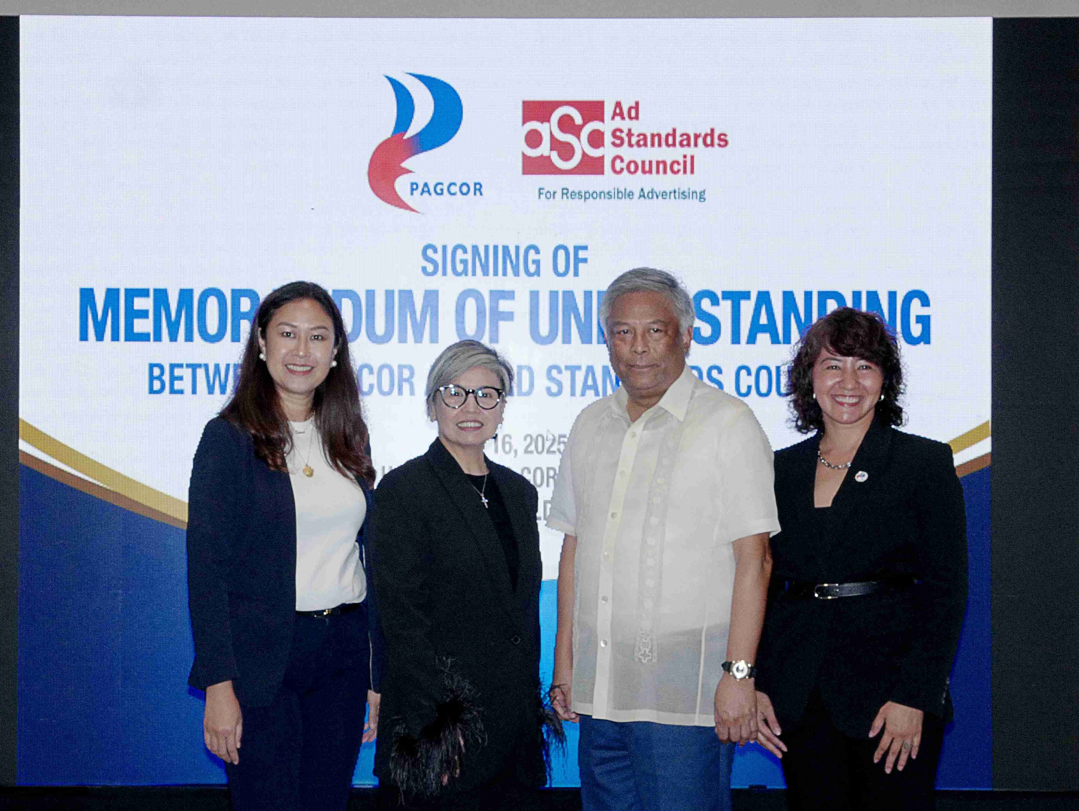 PAGCOR, Ad Council ink deal to regulate gambling ads