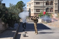Israel bombs Syria army HQ