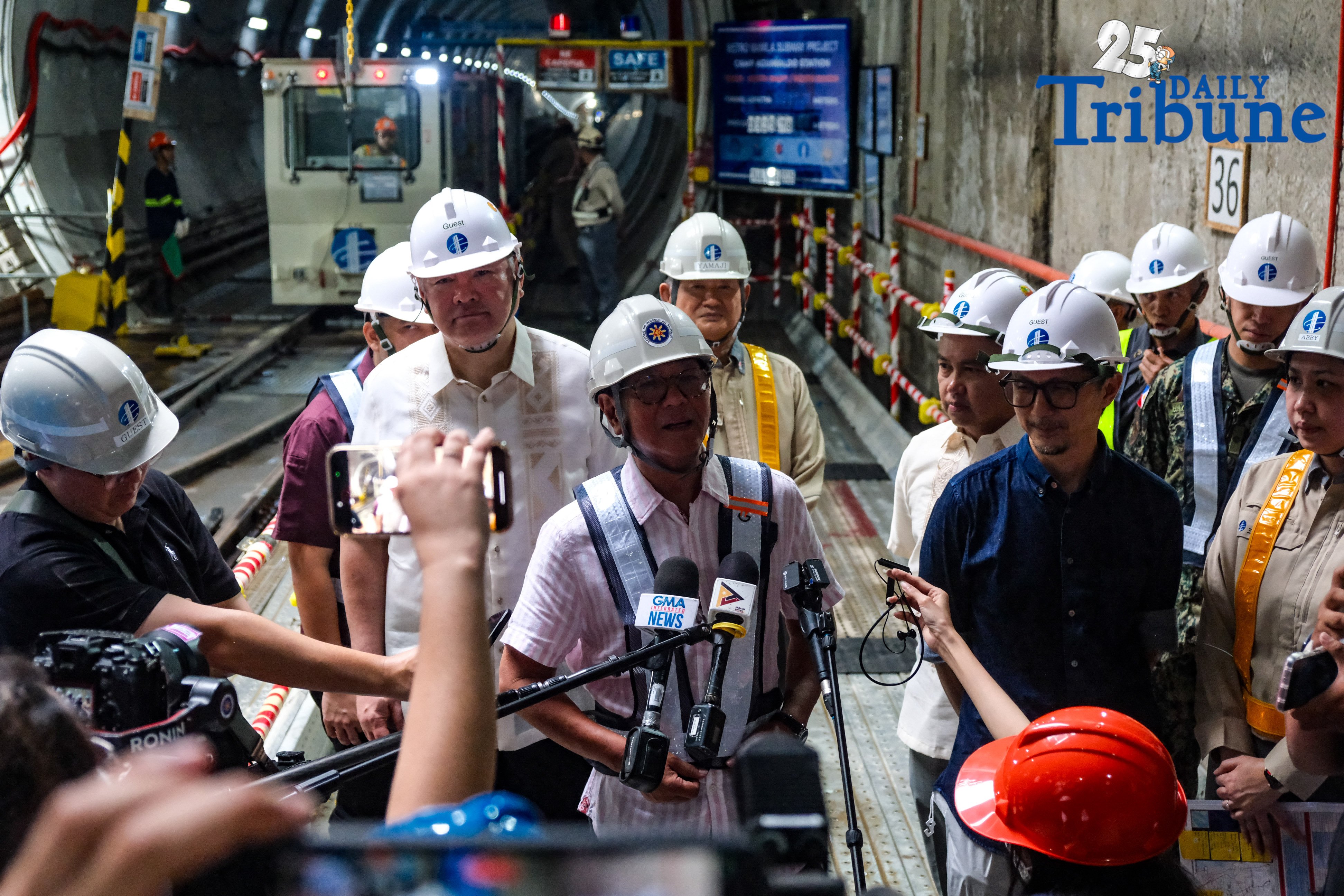 Marcos eyes Metro Manila Subway completion by 2028
