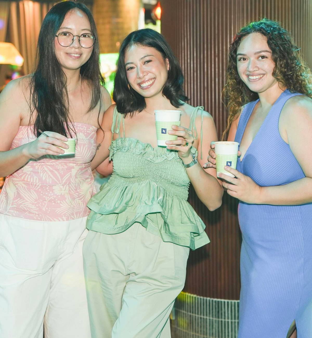 Kelsey Juan, Jeline Catt and Jacky Collins.