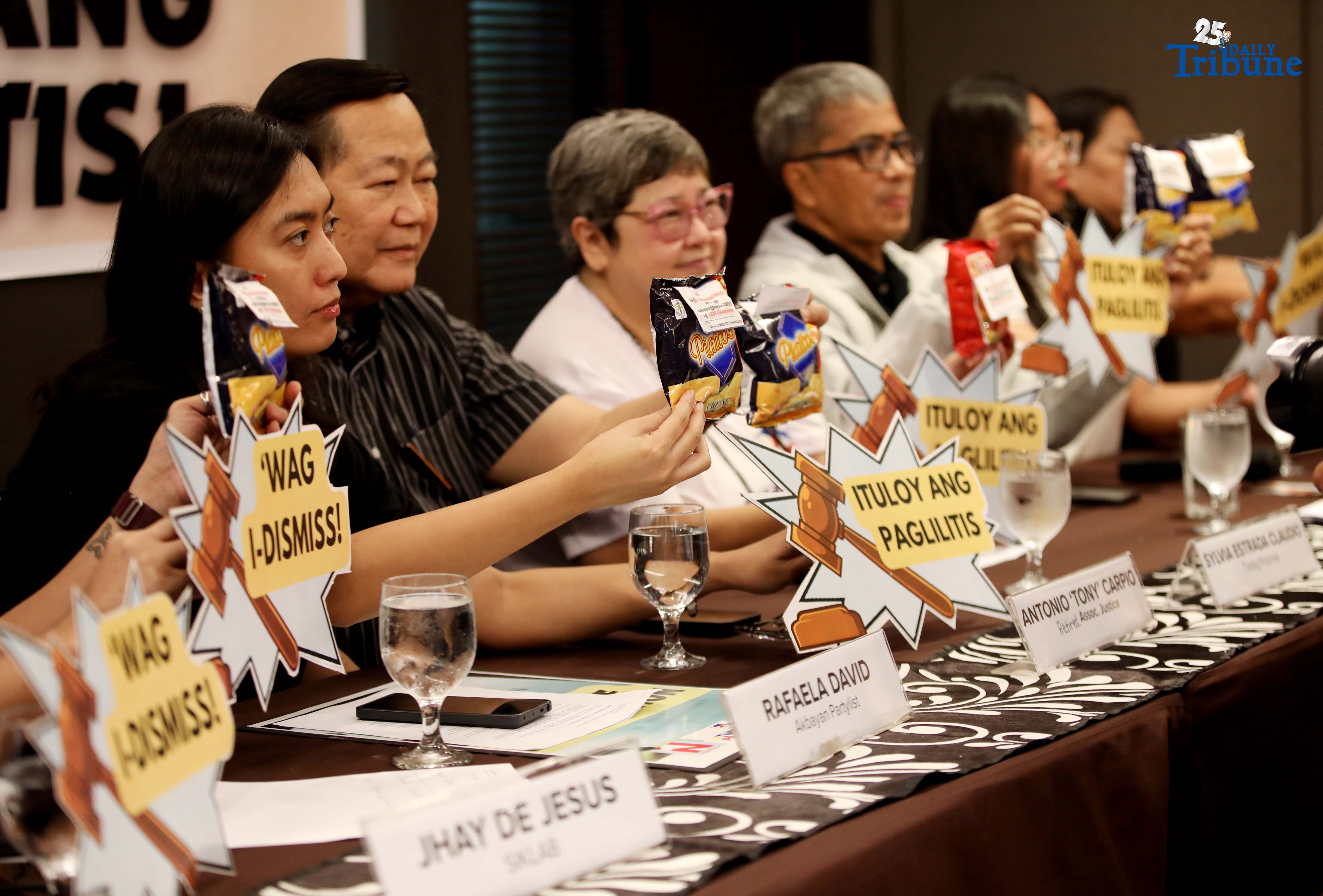 Groups call for Sara Duterte impeachment
